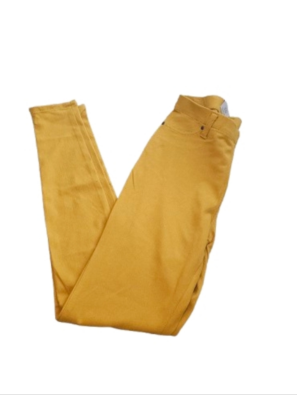 Time and Tru Mustard Yellow High-Rise Jeggings